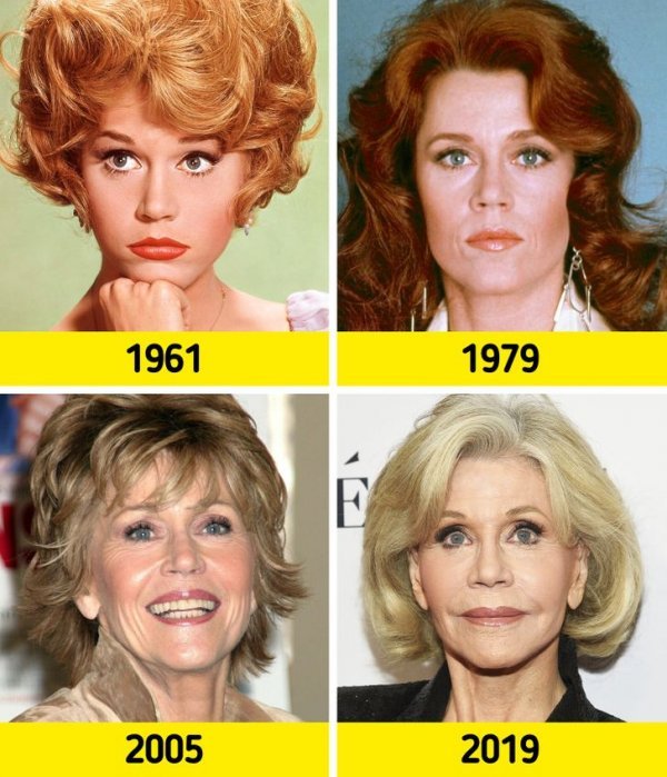 Культовые актрисы в разных этапах их карьеры в кино