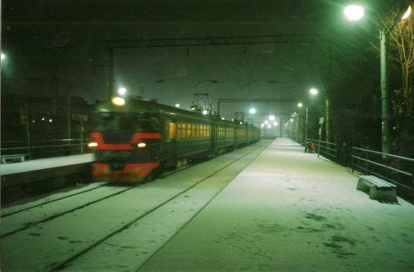 Зимнее железнодорожье