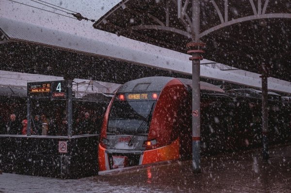 Зимнее железнодорожье