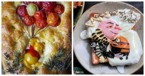 Японка ради своих детей стала кулинарной художницей