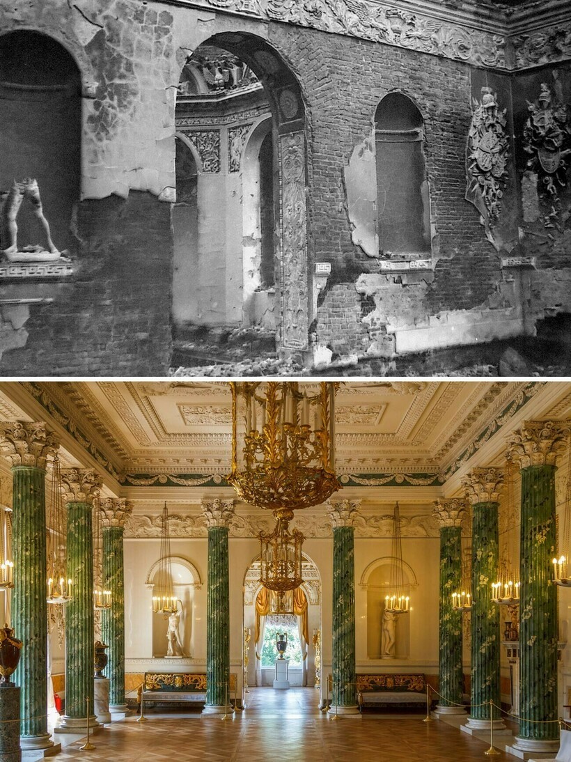 Тогда и сейчас: фото разрушенных дворцов Ленинграда Тогда и сейчас: фото разрушенных дворцов Ленинграда