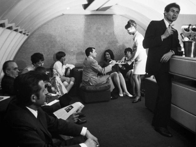 Полеты на Boeing 747, 1970-е.