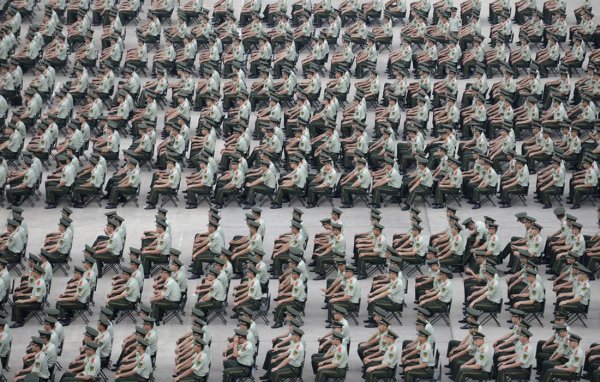 «В тесноте, но не в обиде» интересные фотографии из Китая