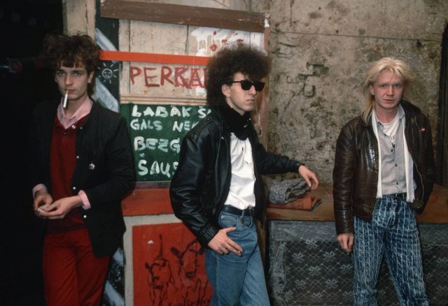 Неформальная молодежь Риги на фотографиях Питера Тернли, 1987 год.