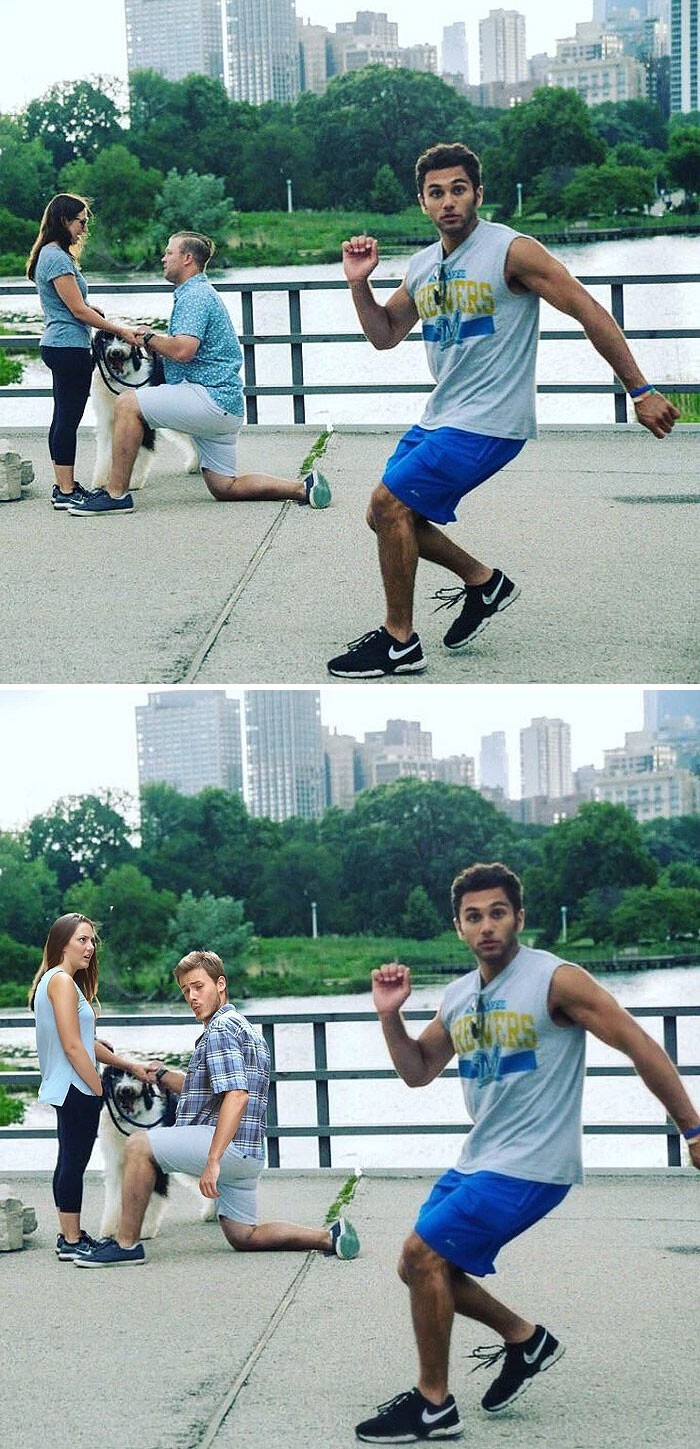 Бегун, который влез в кадр предложения Бегун, который влез в кадр предложения