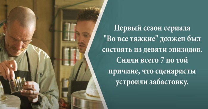 Вы могли этого не знать: 15 интересных фактов о сериалах