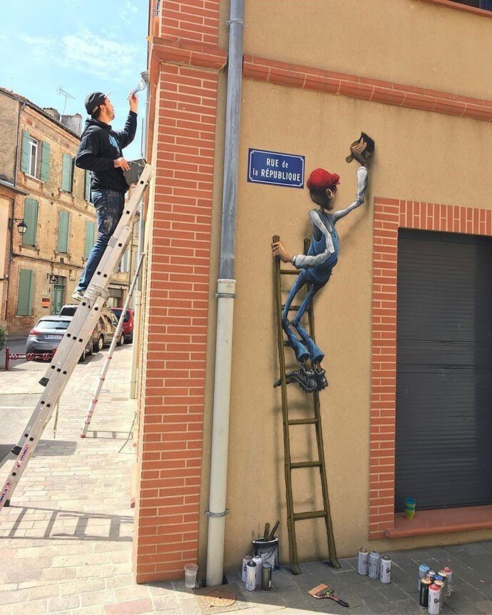 20+ креативных примеров стрит-арта со всего мира