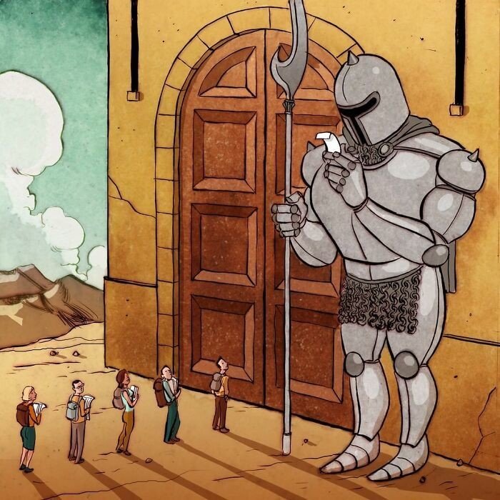 16 провокационных рисунков, показывающих скрытую сторону нашего общества