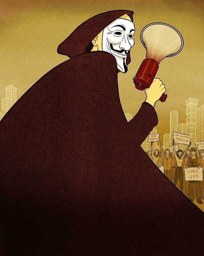 16 провокационных рисунков, показывающих скрытую сторону нашего общества