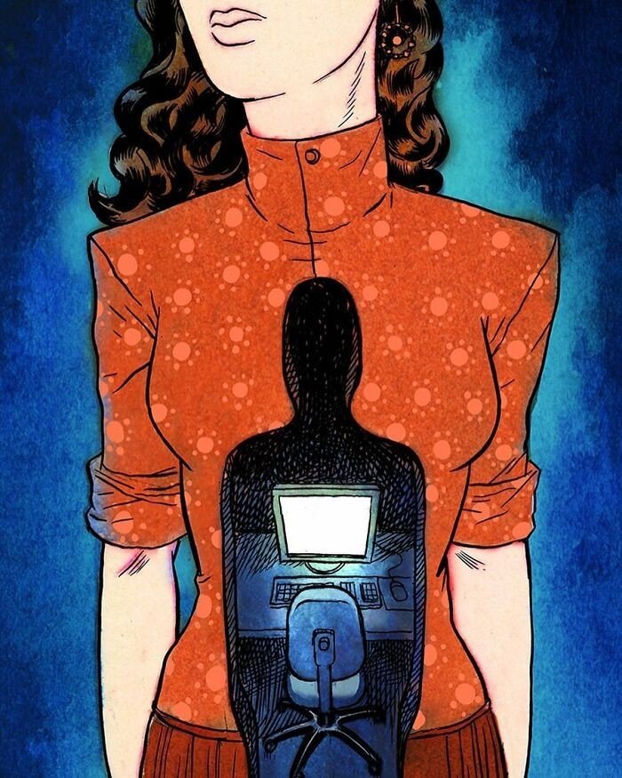 16 провокационных рисунков, показывающих скрытую сторону нашего общества