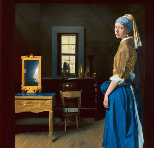 Нейросеть смогла воссоздать происходящее за рамками знаменитых картин