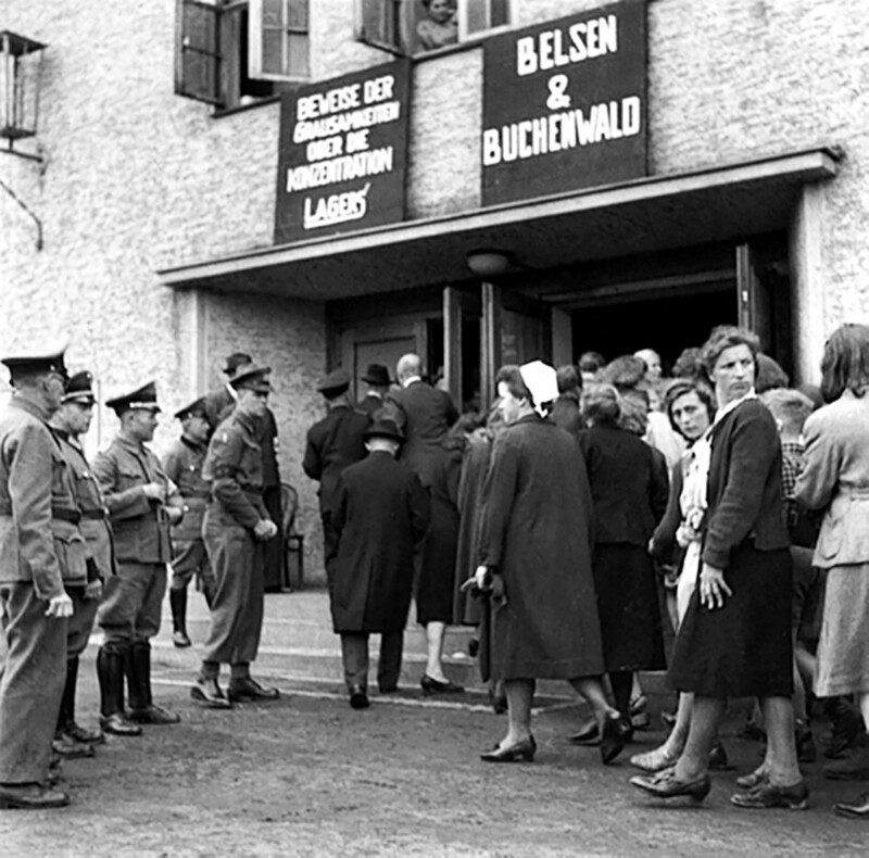 Денацификация немцев. Германия 1945 год
