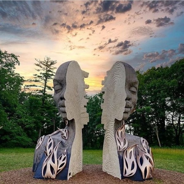 Красивые и сюрреалистические работы от скульптора из Южной Африки