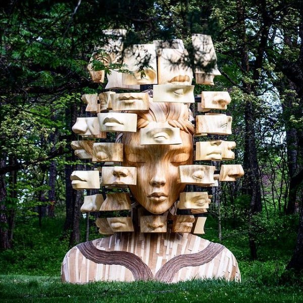 Красивые и сюрреалистические работы от скульптора из Южной Африки