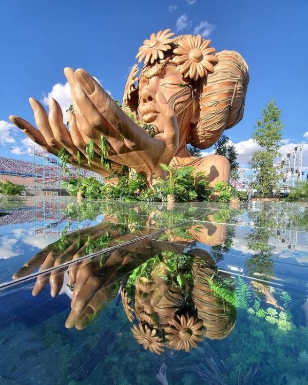 Красивые и сюрреалистические работы от скульптора из Южной Африки