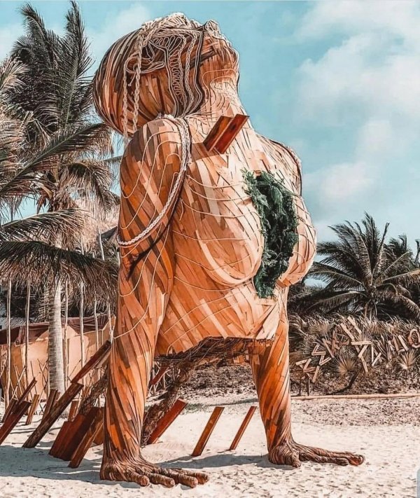 Красивые и сюрреалистические работы от скульптора из Южной Африки