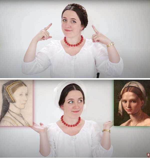 Девушка показала, как менялись женские прически на протяжении 500 лет