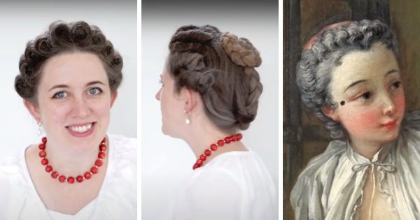 Девушка показала, как менялись женские прически на протяжении 500 лет