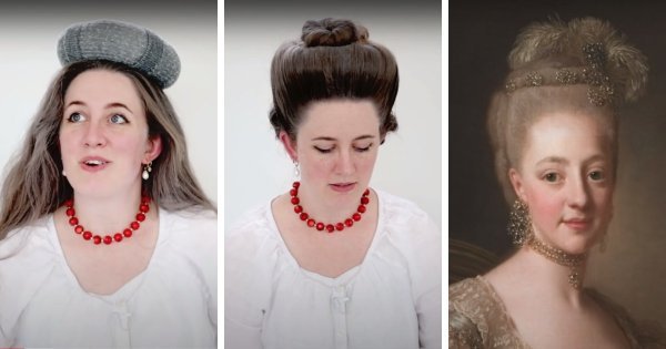 Девушка показала, как менялись женские прически на протяжении 500 лет