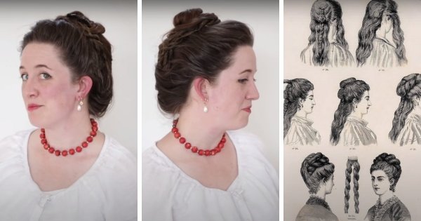 Девушка показала, как менялись женские прически на протяжении 500 лет