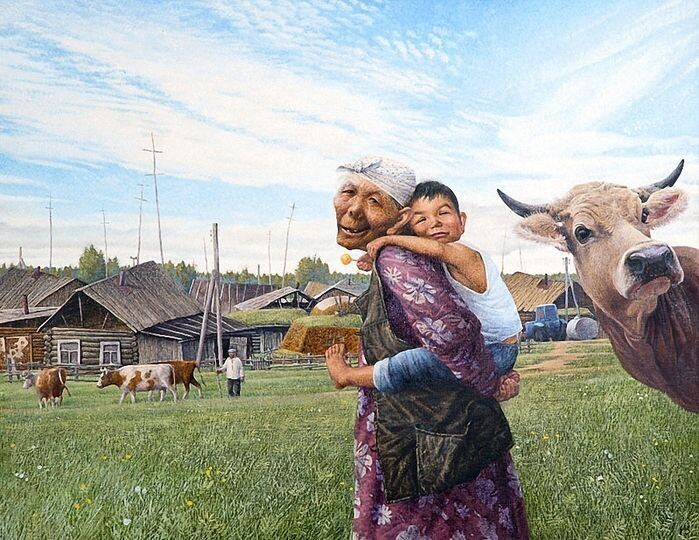 Якутский художник Андрей Чикачев