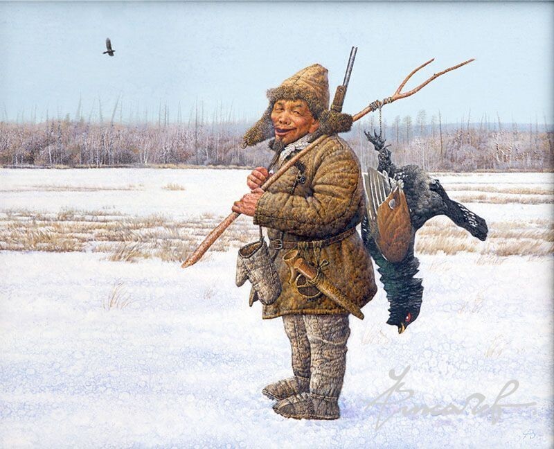 Якутский художник Андрей Чикачев