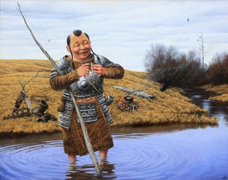 Якутский художник Андрей Чикачев