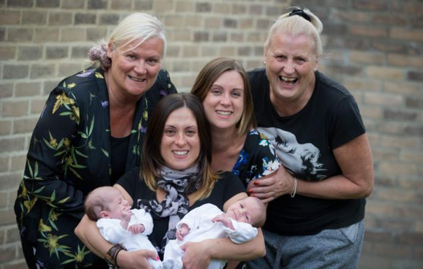 Фотография: Связь времен: семьи, в которых у внуков есть дети №12 - BigPicture.ru