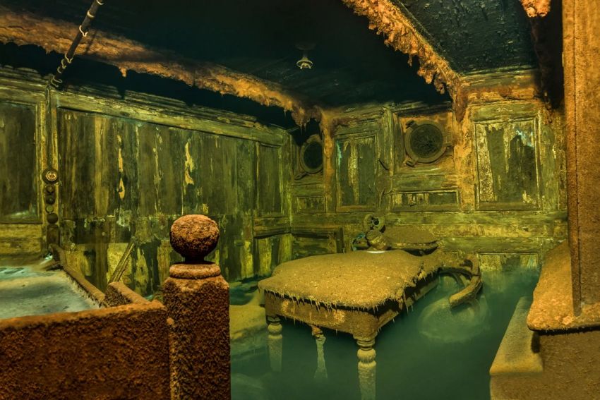 фотографии кораблей на дне Балтийского моря