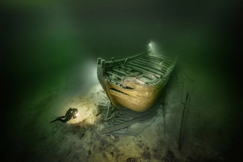 фотографии кораблей на дне Балтийского моря