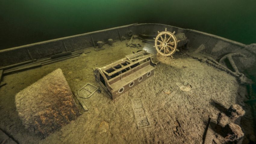 фотографии кораблей на дне Балтийского моря