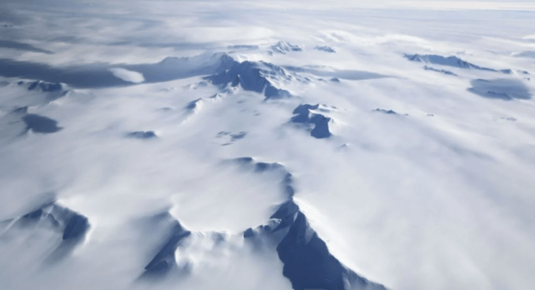 Криогенный период в истории Земли. Во время криогенного периода средняя температура на Земле упала до -12 градусов. Фото.