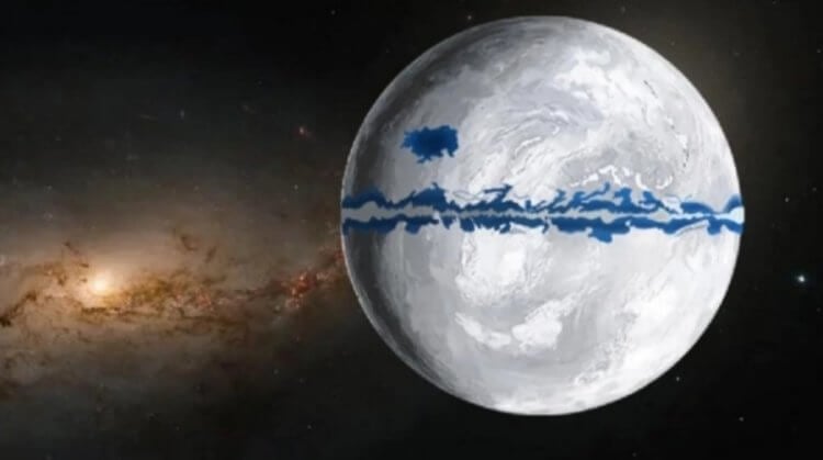 Почему ледники не покрывали всю поверхность Земли. В криогенный период на Земле скорее всего оставался «пояс» не покрытый льдами. Фото.