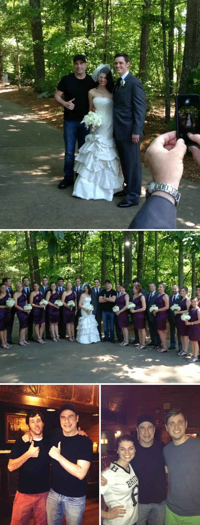 30 случаев, когда знаменитости случайно «ворвались» на чужие свадьбы 30 случаев, когда знаменитости случайно «ворвались» на чужие свадьбы