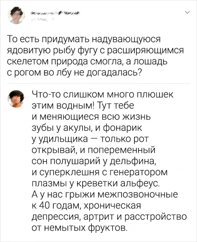 Подборка забавных комментариев
