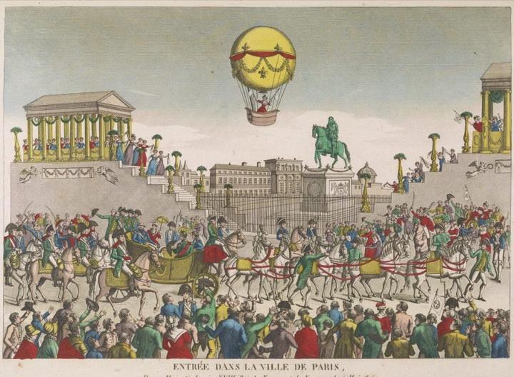 Трагическая смерть Софи Бланшар, первой пилотессы воздушного шара