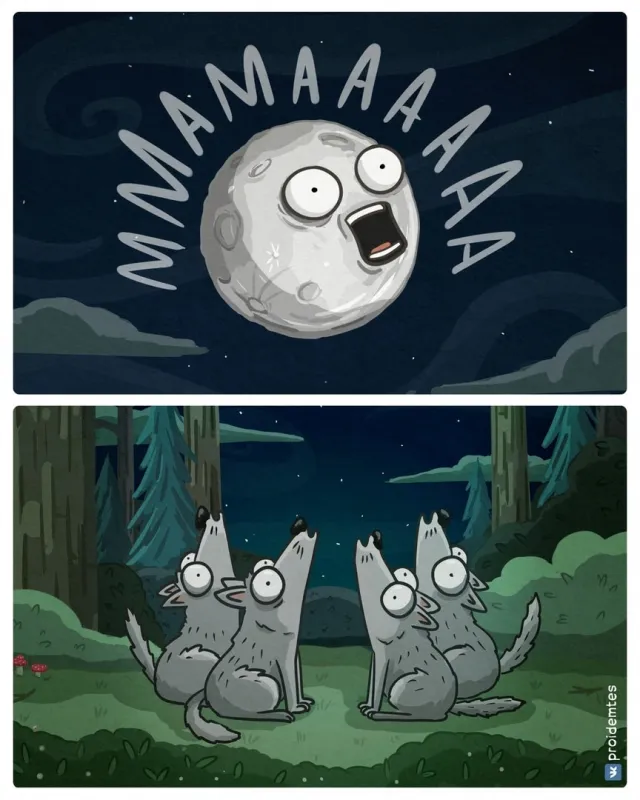 Забавный комикс для хорошего настроения