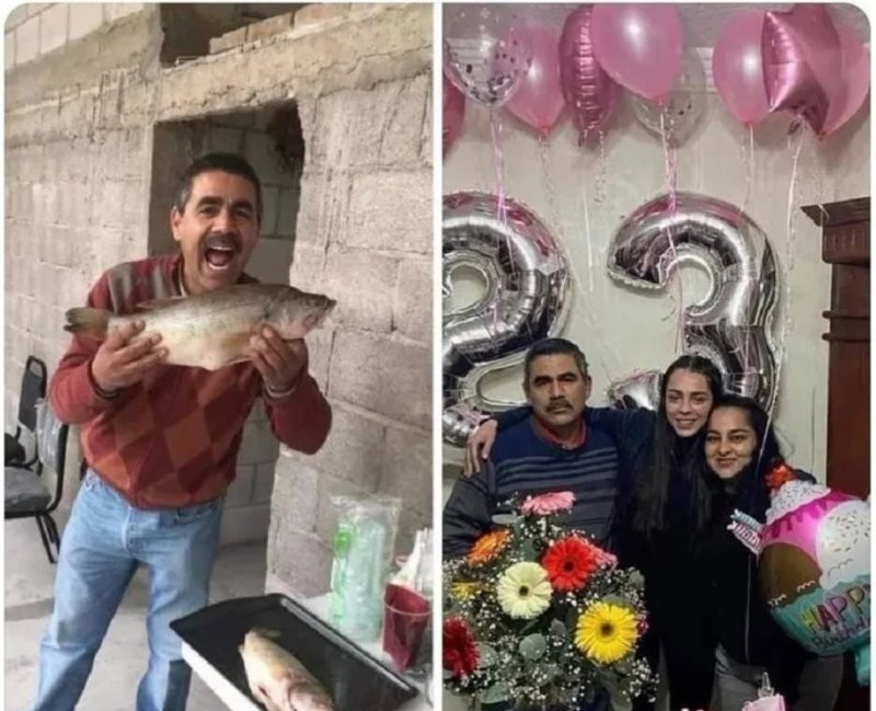 13. Батя с рыбой. Батя с дочкой