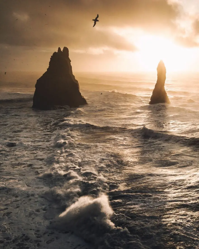 Пляж Рейнисфьяра, Исландия