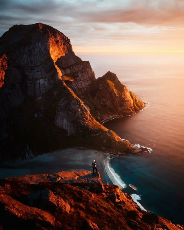 Пляж Бунес, Норвегия