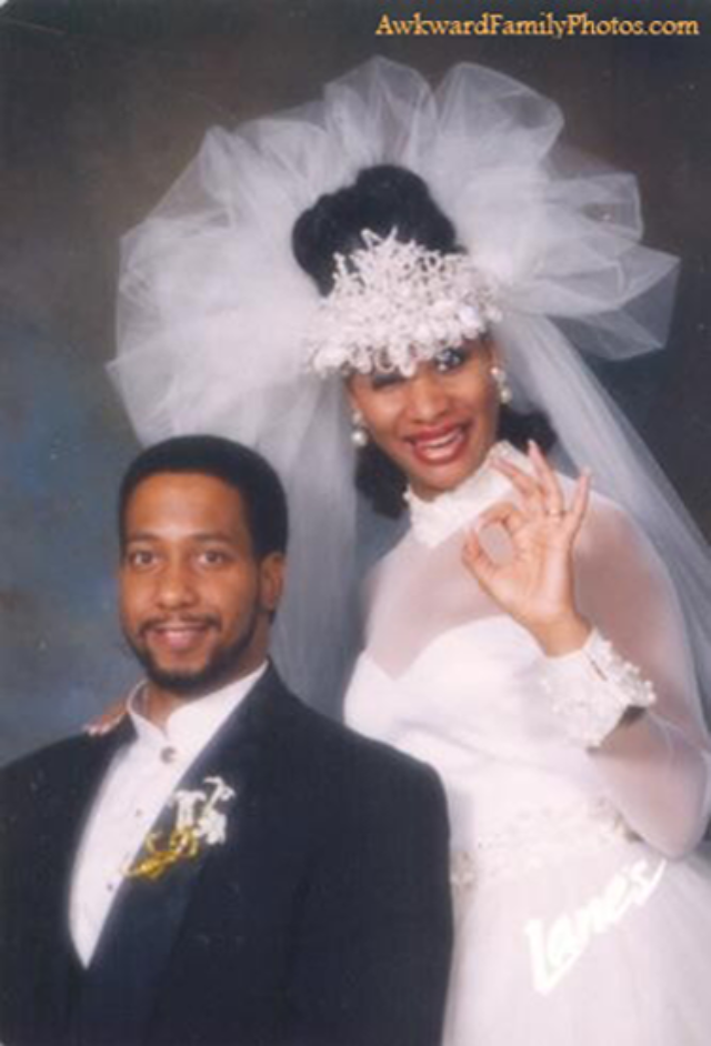 Фотография: Неудачные свадебные фотографии, которые будет стыдно показывать будущим детям №9 - BigPicture.ru