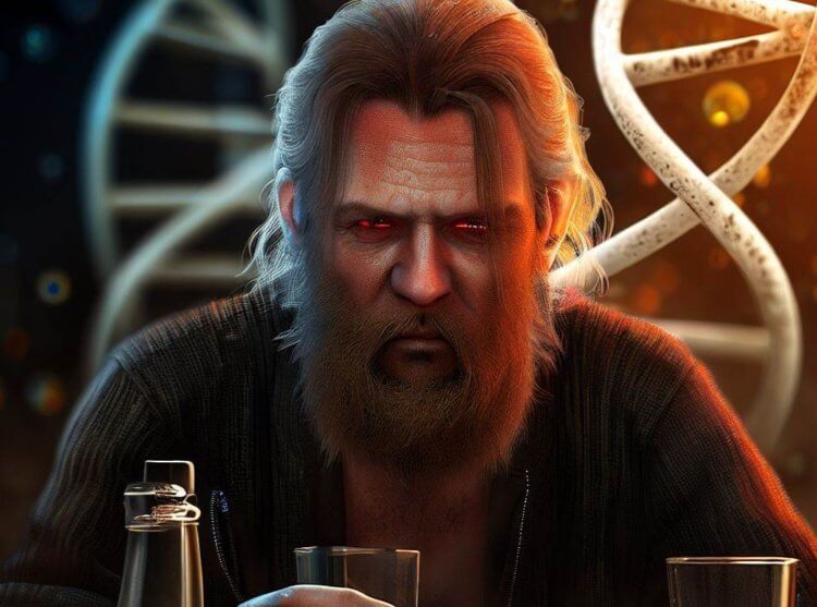 Из-за чего развивается алкоголизм. В большинстве случаев, зависимость развивается из-за желания получить дофамин. Фото.