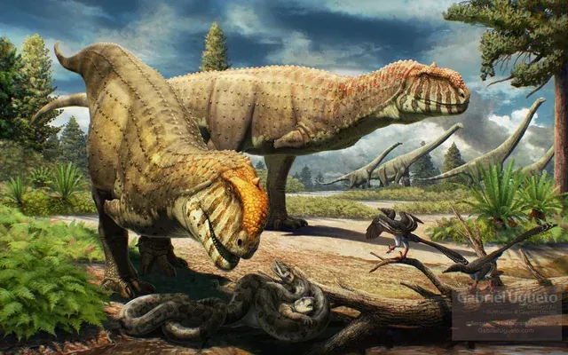 Майюнгазавр: Верховный владыка древнего Мадагаскара. Хищный гигант-единорог подчинил себе целый остров