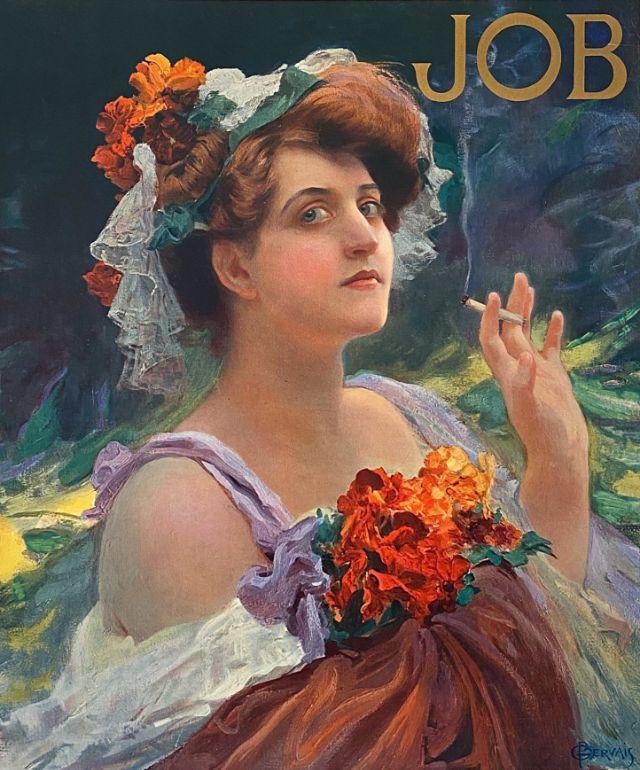 Лихая, изысканная и стильная реклама сигарет XIX века