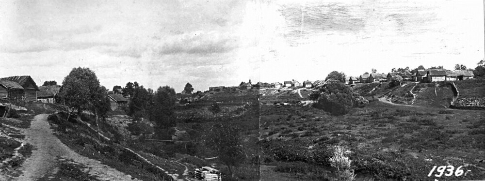 В деревне Болотихово. Брянская область. Жирятинский район. 1936 год. В деревне Болотихово. Брянская область. Жирятинский район. 1936 год.