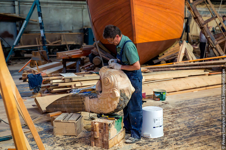 Как строят деревянные корабли Как строят деревянные корабли