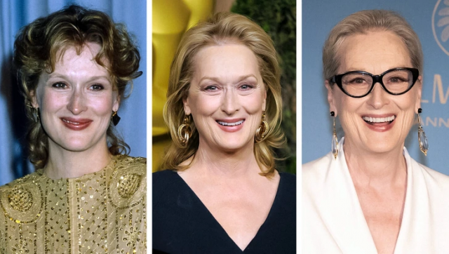 Мерил Стрип в 37, 62 и 74 года