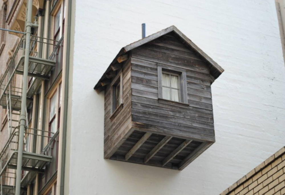 Для пернатых: балкон-скворечник Для пернатых: балкон-скворечник