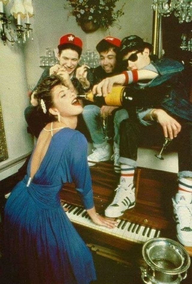Maдонна и Beastie Boys, 1985 г.