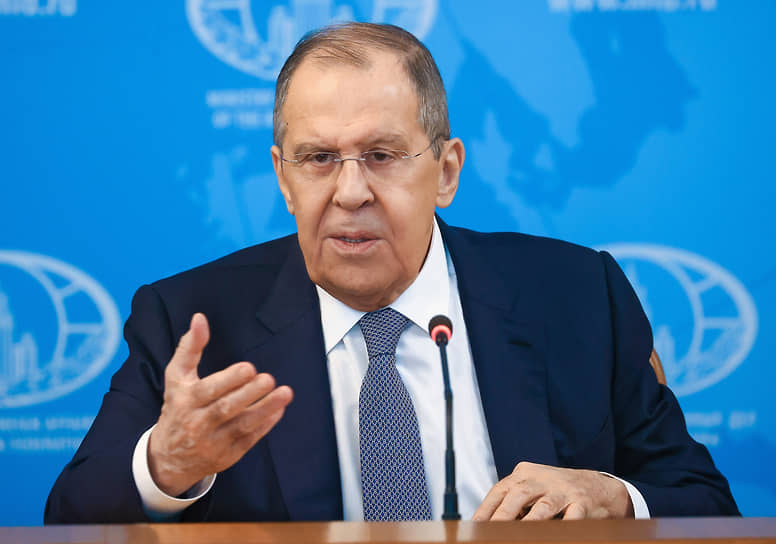 Министр иностранных дел России Сергей Лавров